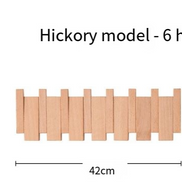 Simplicity Piano Key Wall Coat Rack (One Piece)