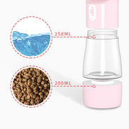 Portable Dog Water Bottle with Drinking Bowl