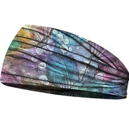Summer Women's Yoga Headscarf Wide Hair Band