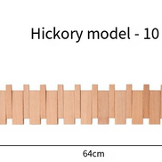 Simplicity Piano Key Wall Coat Rack (One Piece)