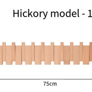 Simplicity Piano Key Wall Coat Rack (One Piece)