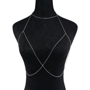 Fashionable Body Chain and Simple Chest Chain