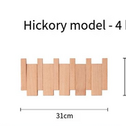 Simplicity Piano Key Wall Coat Rack (One Piece)
