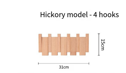 Simplicity Piano Key Wall Coat Rack (One Piece)