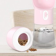 Portable Dog Water Bottle with Drinking Bowl