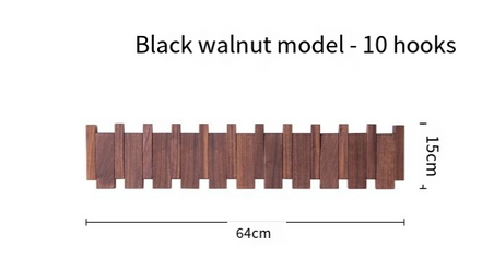 Simplicity Piano Key Wall Coat Rack (One Piece)